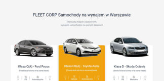 Wypożyczenie auta przez internet
